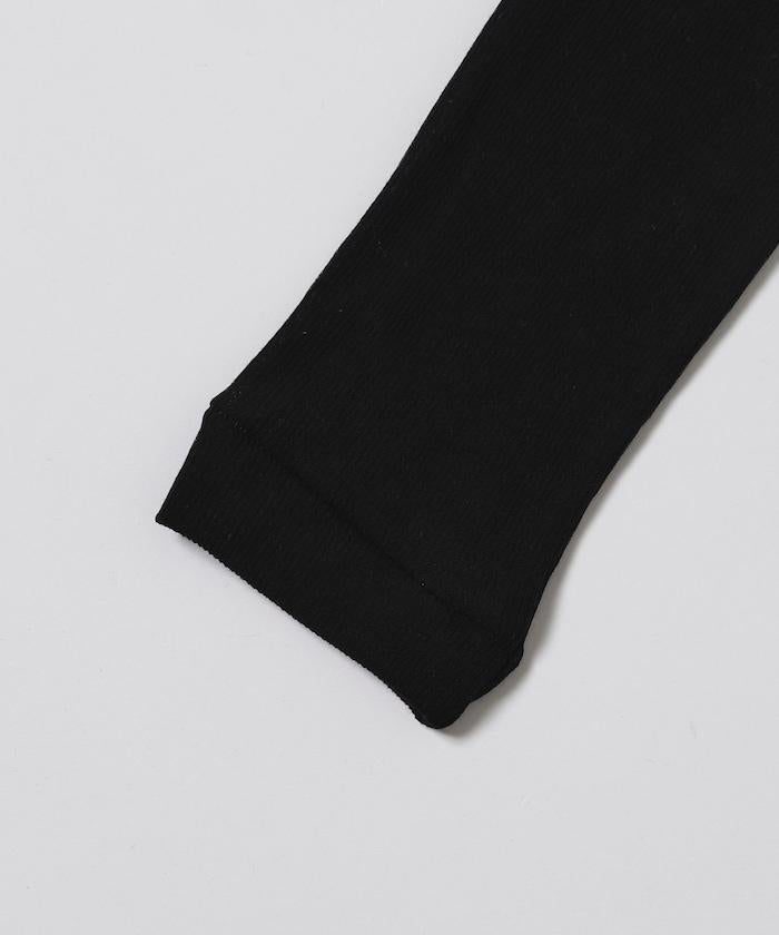 棉質羅紋長袖上衣 Cotton rib long sleeve top N26SS-C07