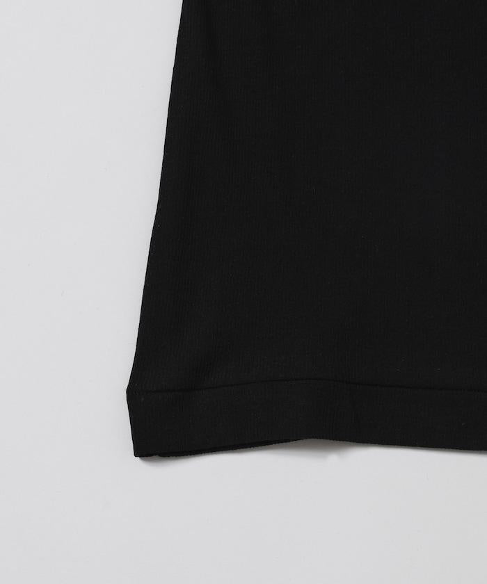 棉質羅紋長袖上衣 Cotton rib long sleeve top N26SS-C07