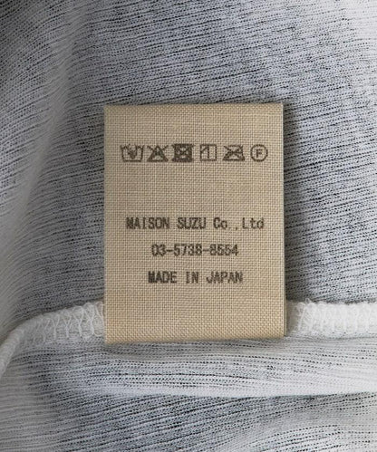 棉質羅紋長袖上衣 Cotton rib long sleeve top N26SS-C07