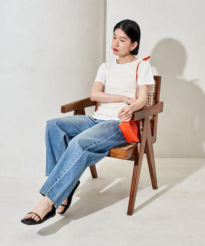 蕾絲吊帶T恤套裝