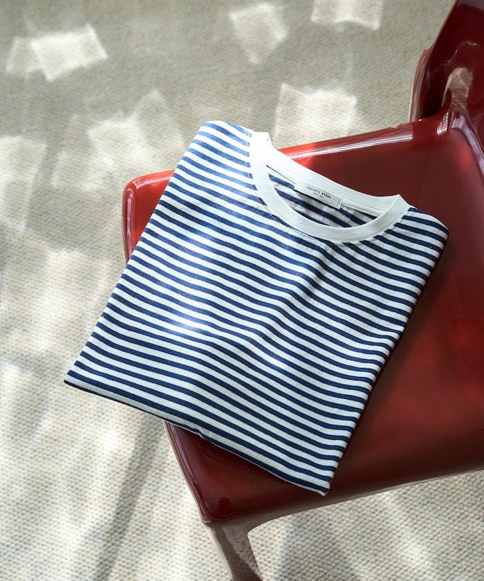 寬鬆版型 條紋 短袖 T恤