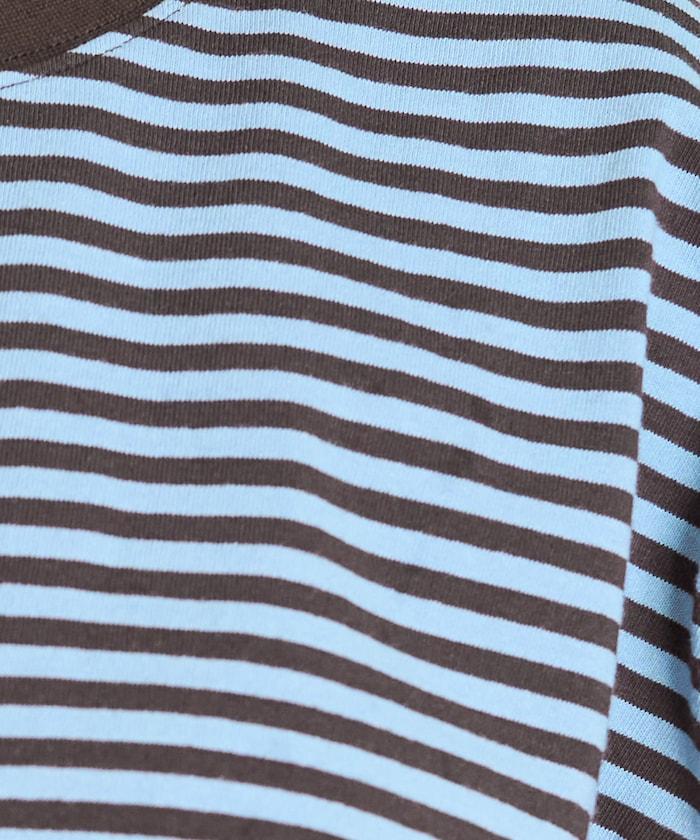 寬鬆版型 條紋 短袖 T恤