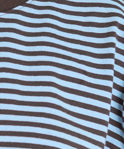 寬鬆版型 條紋 短袖 T恤