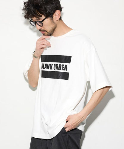 6盎司 前幅Logo印花 後背印花 圓領 PRINT BURGER T恤