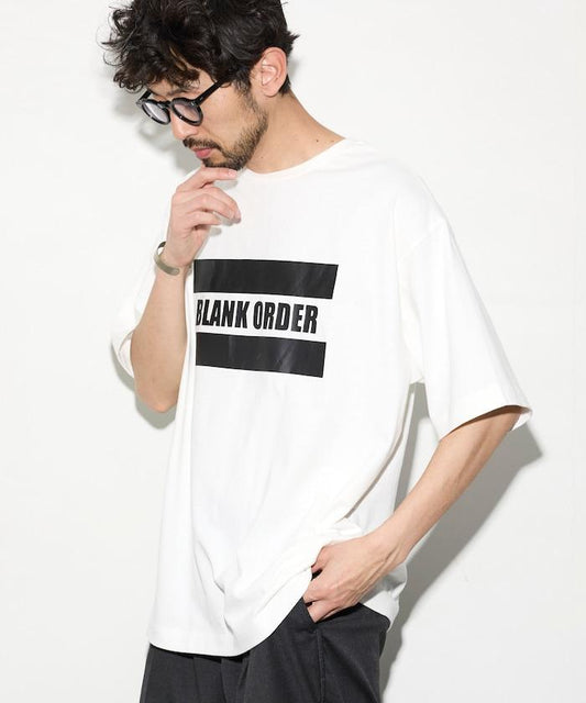 6盎司 前幅Logo印花 後背印花 圓領 PRINT BURGER T恤