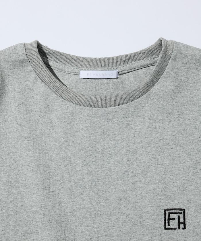 6盎司 前置Logo刺繡 後背印花 圓領T恤 PRINT ROUND FIRST