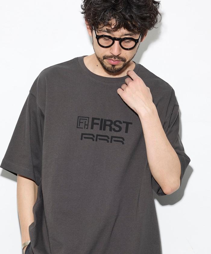 6盎司前LOGO印花 PRINT RRR 圓領T恤