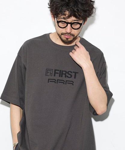 6盎司前LOGO印花 PRINT RRR 圓領T恤