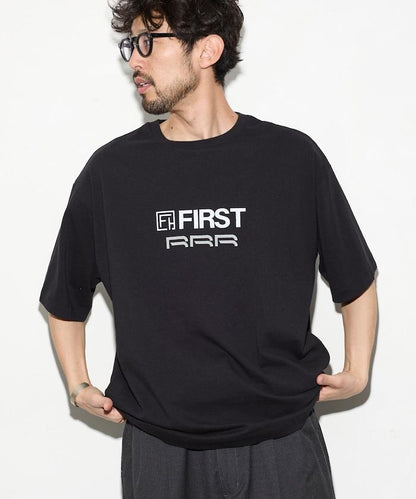 6盎司前LOGO印花 PRINT RRR 圓領T恤