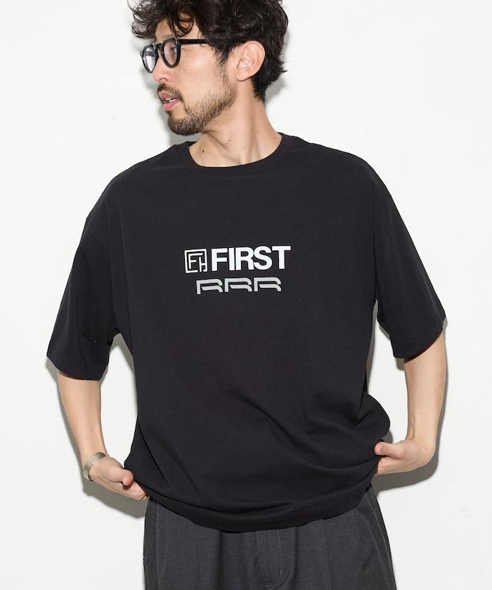 6盎司前LOGO印花 PRINT RRR 圓領T恤