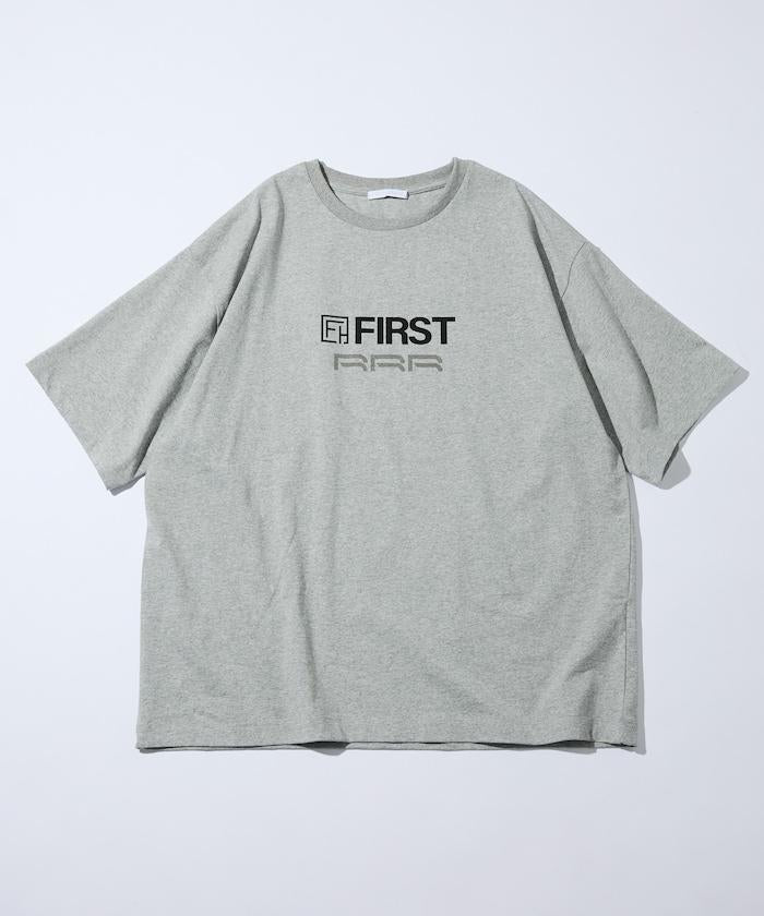 6盎司前LOGO印花 PRINT RRR 圓領T恤