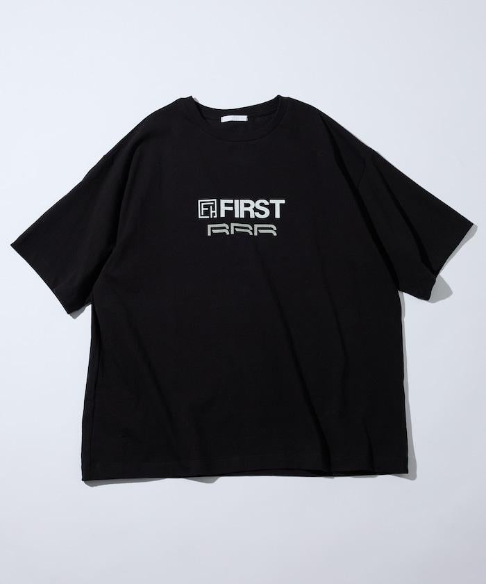 6盎司前LOGO印花 PRINT RRR 圓領T恤