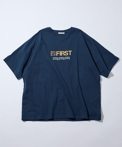 6盎司前LOGO印花 PRINT RRR 圓領T恤