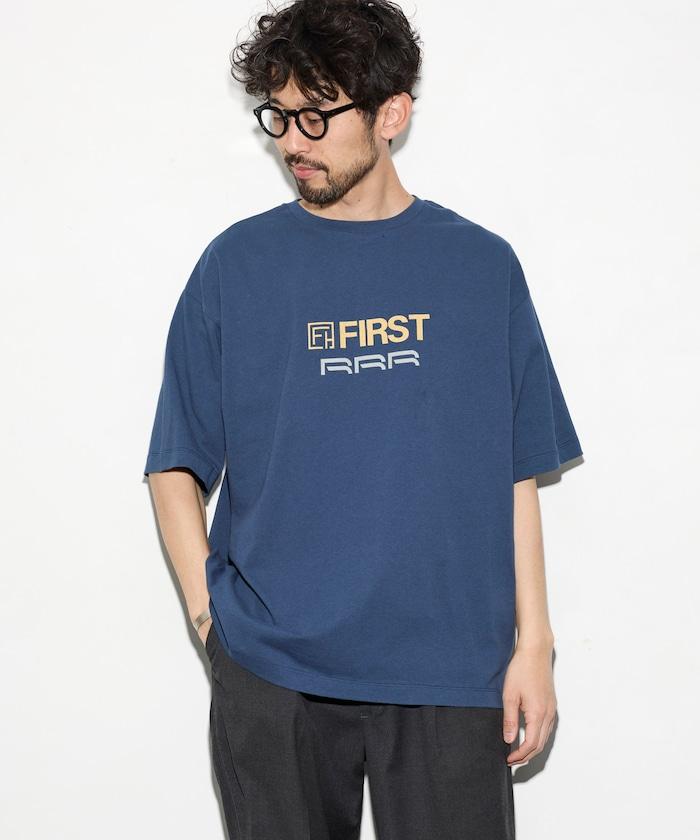 6盎司前LOGO印花 PRINT RRR 圓領T恤