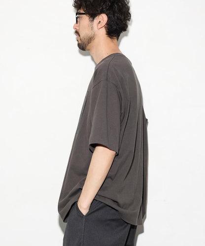 6盎司前置LOGO印花 圓領 PRINT TWO-TIER BOX T恤