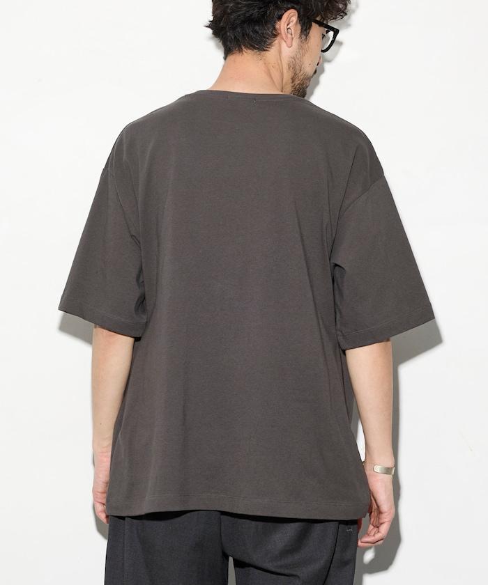 6盎司前置LOGO印花 圓領 PRINT TWO-TIER BOX T恤