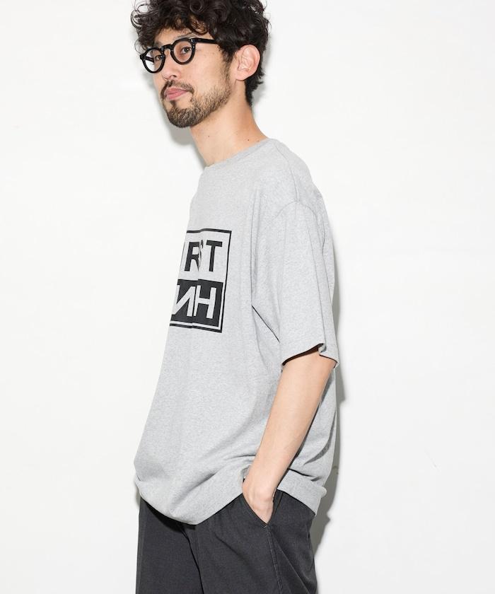 6盎司前置LOGO印花 圓領 PRINT TWO-TIER BOX T恤