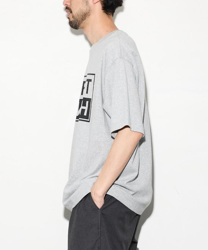 6盎司前置LOGO印花 圓領 PRINT TWO-TIER BOX T恤