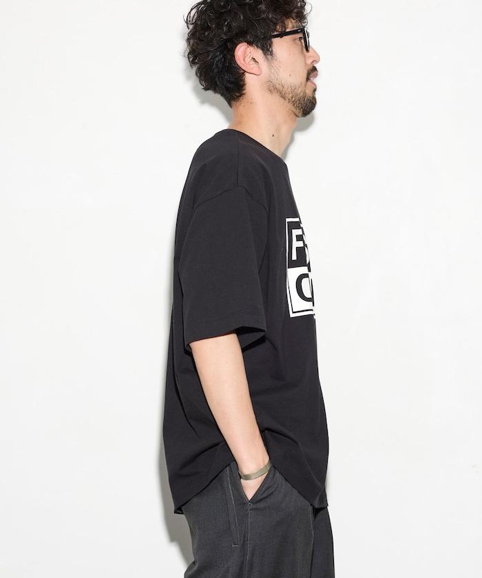 6盎司前置LOGO印花 圓領 PRINT TWO-TIER BOX T恤