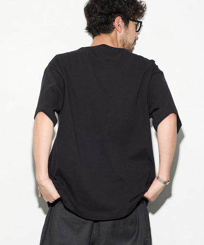 6盎司前置LOGO印花 圓領 PRINT TWO-TIER BOX T恤