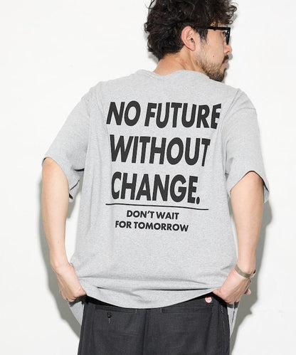 6盎司前胸刺繡logo圓領後背印花T恤 PRINT LEFT CHEST EMBROIDERY BOX FIRST