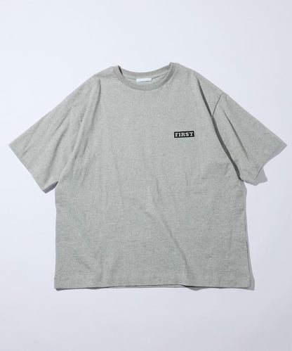 6盎司前胸刺繡logo圓領後背印花T恤 PRINT LEFT CHEST EMBROIDERY BOX FIRST