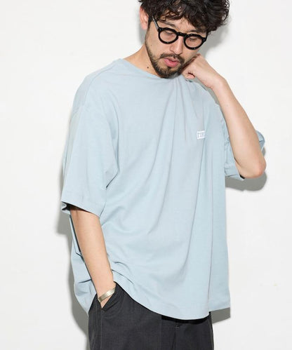 6盎司前胸刺繡logo圓領後背印花T恤 PRINT LEFT CHEST EMBROIDERY BOX FIRST