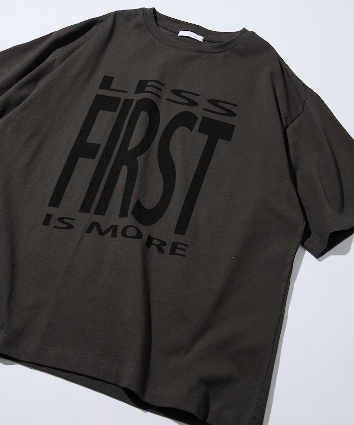 6盎司前置LOGO印花 圓領T恤 PRINT BIG FIRST