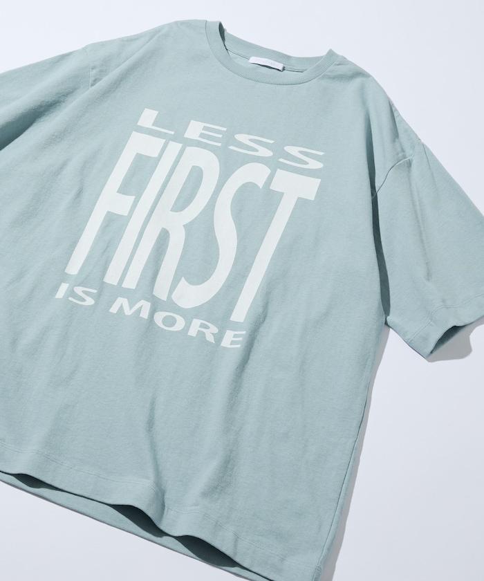 6盎司前置LOGO印花 圓領T恤 PRINT BIG FIRST