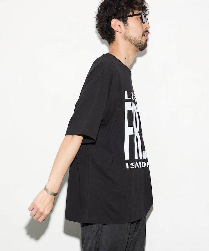 6盎司前置LOGO印花 圓領T恤 PRINT BIG FIRST