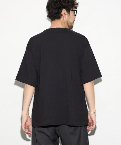 6盎司前置LOGO印花 圓領T恤 PRINT BIG FIRST