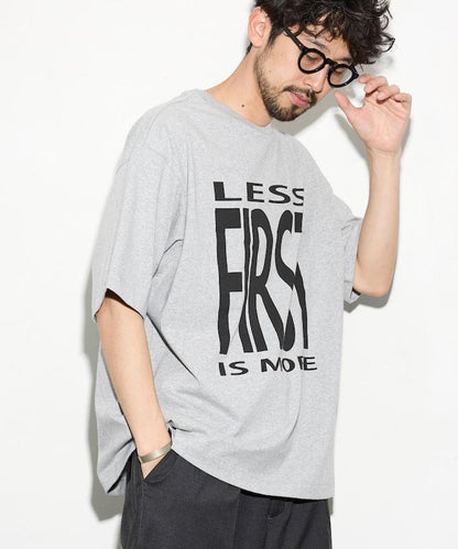 6盎司前置LOGO印花 圓領T恤 PRINT BIG FIRST