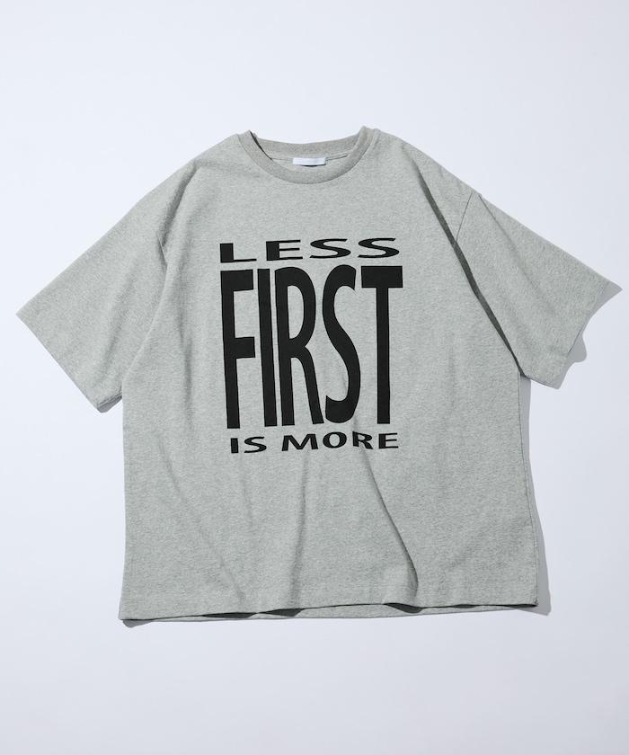 6盎司前置LOGO印花 圓領T恤 PRINT BIG FIRST