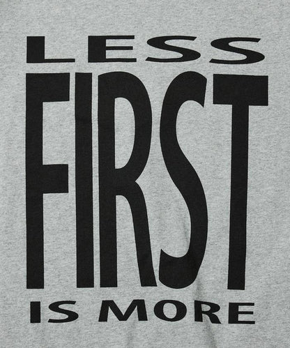 6盎司前置LOGO印花 圓領T恤 PRINT BIG FIRST