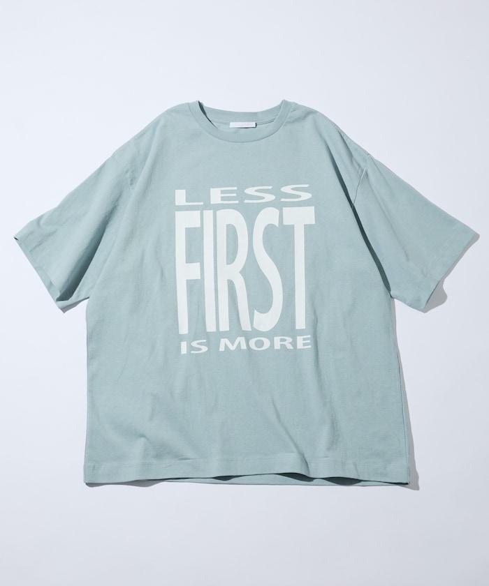 6盎司前置LOGO印花 圓領T恤 PRINT BIG FIRST