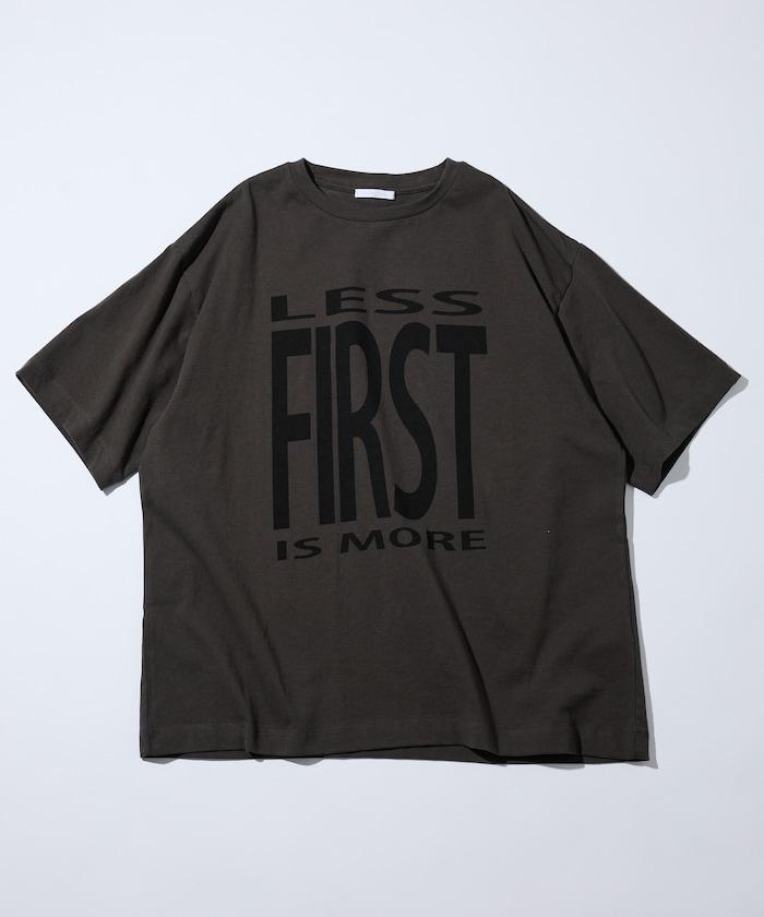 6盎司前置LOGO印花 圓領T恤 PRINT BIG FIRST