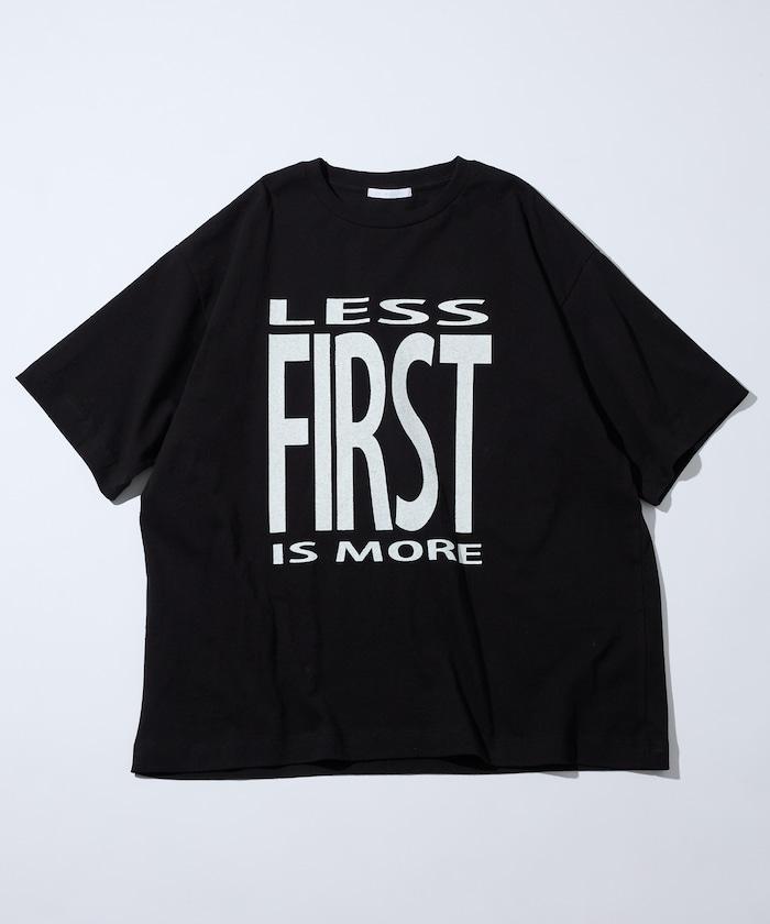 6盎司前置LOGO印花 圓領T恤 PRINT BIG FIRST