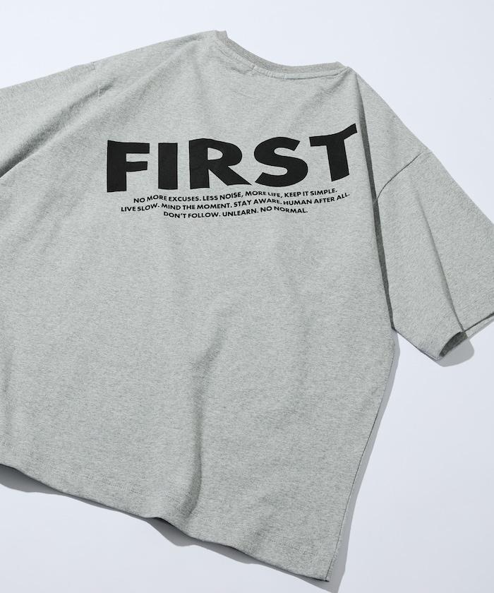 PRINT FRESH FIRST 6盎司 前LOGO印花 後背印花 圓領T恤