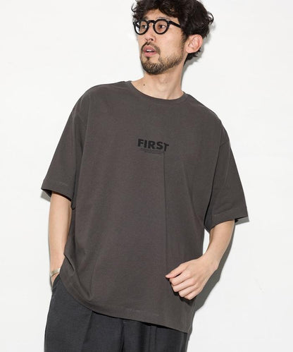 PRINT FRESH FIRST 6盎司 前LOGO印花 後背印花 圓領T恤