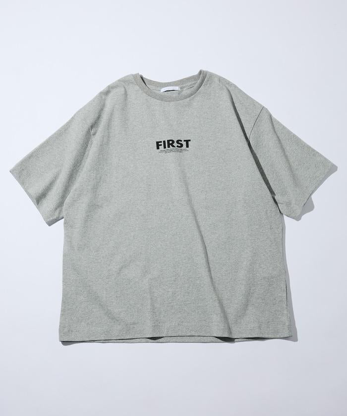 PRINT FRESH FIRST 6盎司 前LOGO印花 後背印花 圓領T恤