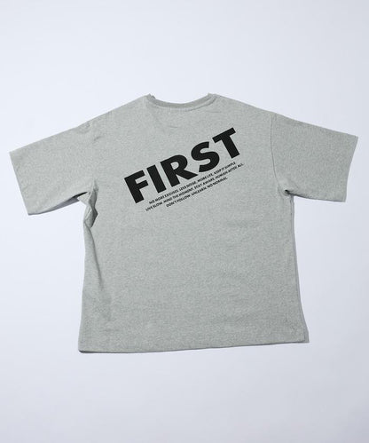 PRINT FRESH FIRST 6盎司 前LOGO印花 後背印花 圓領T恤