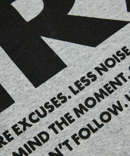 PRINT FRESH FIRST 6盎司 前LOGO印花 後背印花 圓領T恤