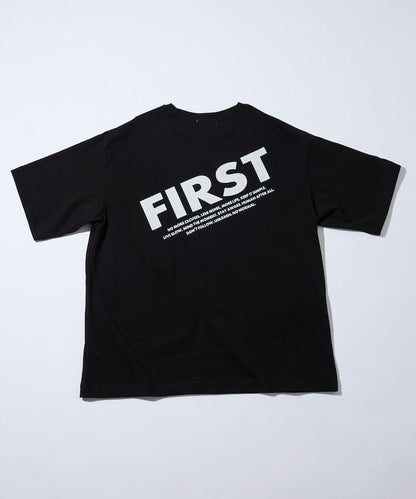 PRINT FRESH FIRST 6盎司 前LOGO印花 後背印花 圓領T恤