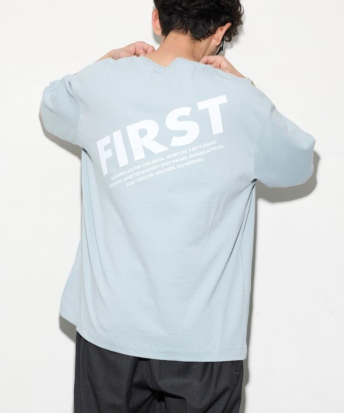 PRINT FRESH FIRST 6盎司 前LOGO印花 後背印花 圓領T恤