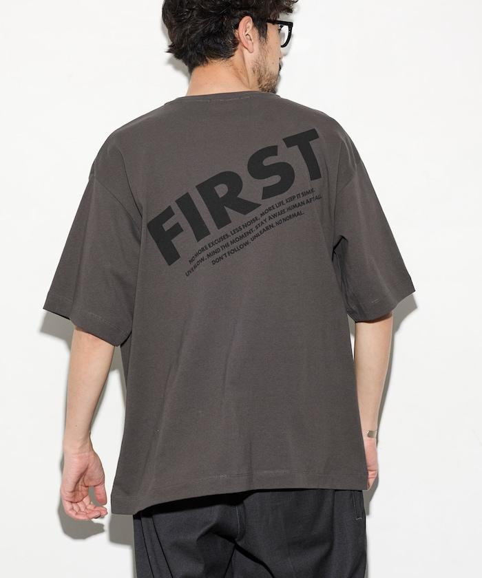 PRINT FRESH FIRST 6盎司 前LOGO印花 後背印花 圓領T恤