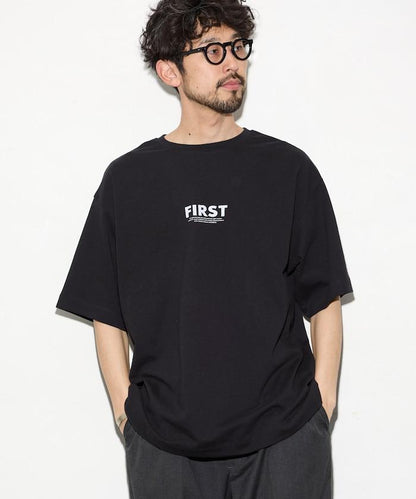 PRINT FRESH FIRST 6盎司 前LOGO印花 後背印花 圓領T恤