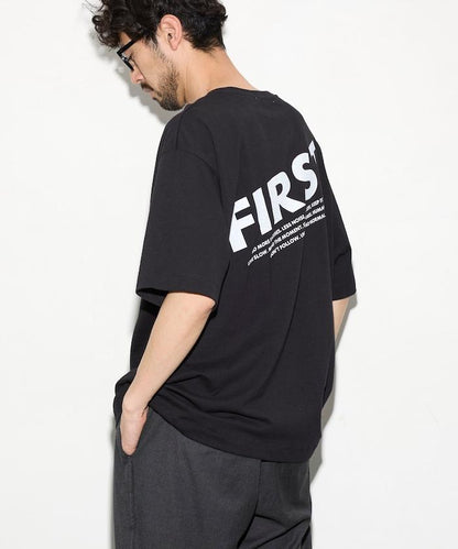 PRINT FRESH FIRST 6盎司 前LOGO印花 後背印花 圓領T恤