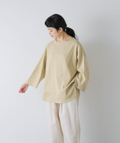 YLEVE COTTON RIB PULLOVER BIG 羅紋棉 寬鬆版 套頭上衣