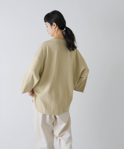 YLEVE COTTON RIB PULLOVER BIG 羅紋棉 寬鬆版 套頭上衣