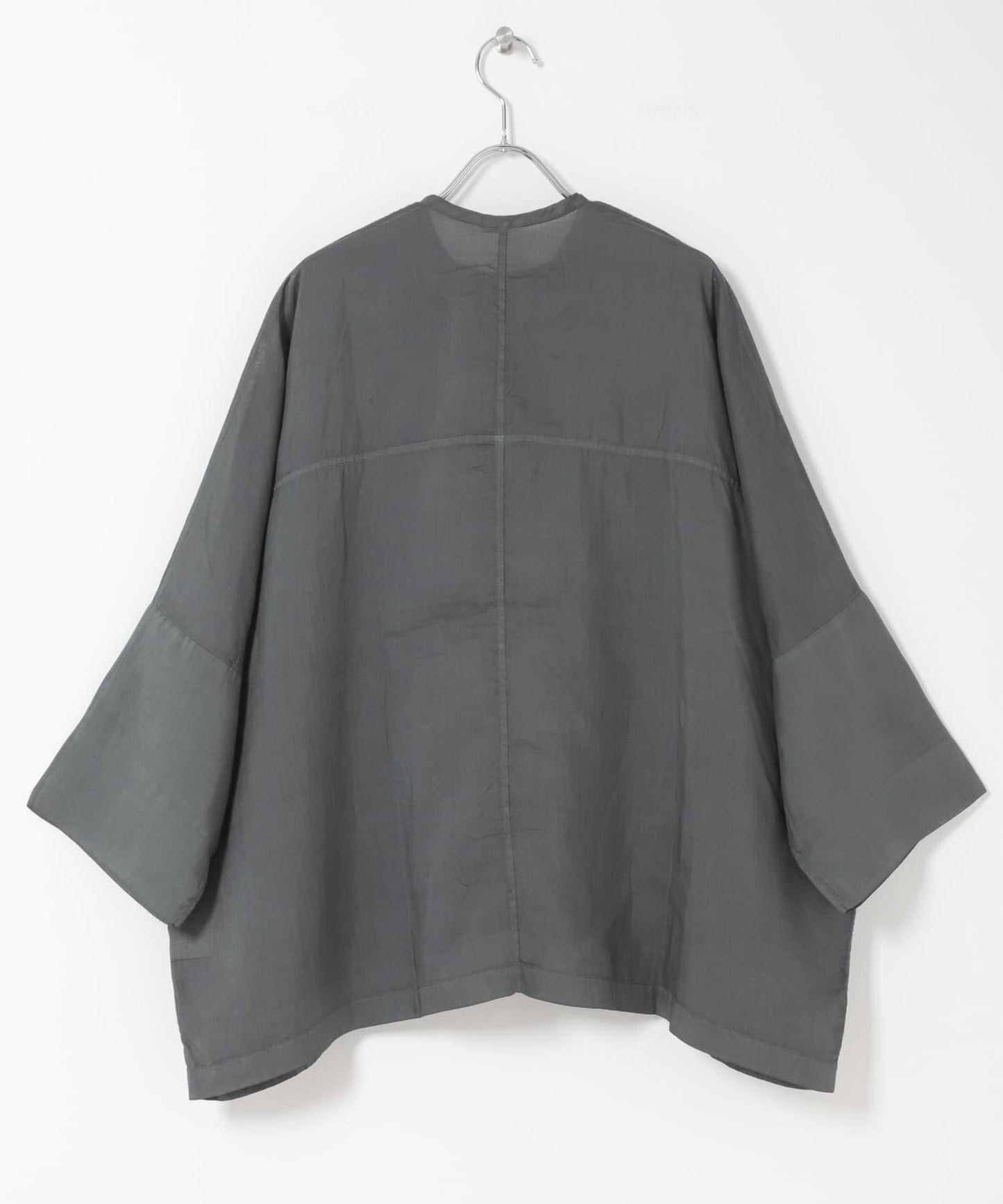 苧麻真絲寬鬆草木濃染夾克 MITTAN